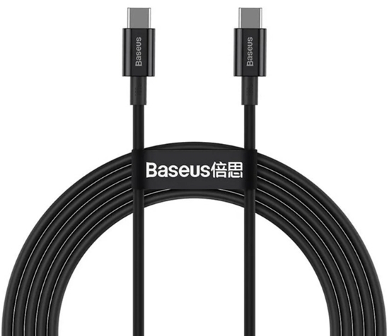 Picture of Baseus Superior Series USB-C to USB-C 100W Cable 1m