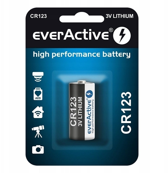 Picture of Bateria CR123 everActive (blister 1 szt.)