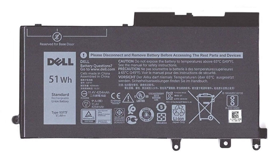 Изображение Battery, 51WHR, 3 Cell,