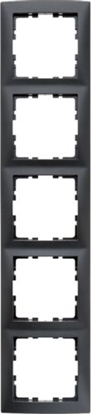Picture of Berker Ramka piciokrotna Antracyt antracyt mat (5310158996)