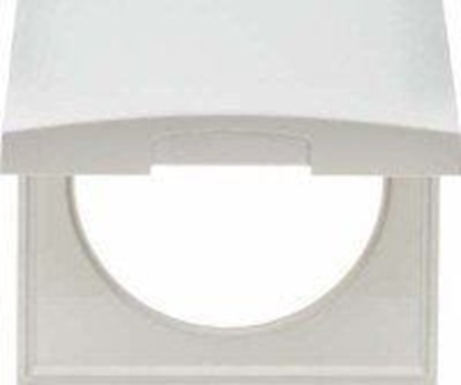 Picture of Berker Ramka pojedyncza Integro z klapk IP20 biaa (0918282509)