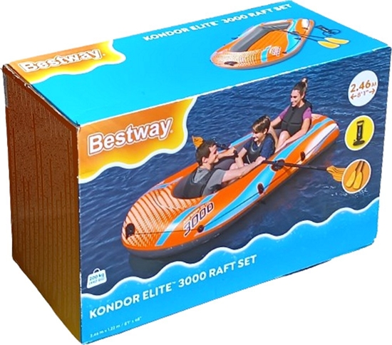 Picture of Bestway Dmuchany Ponton - Bestway 122x246cm do 200kg