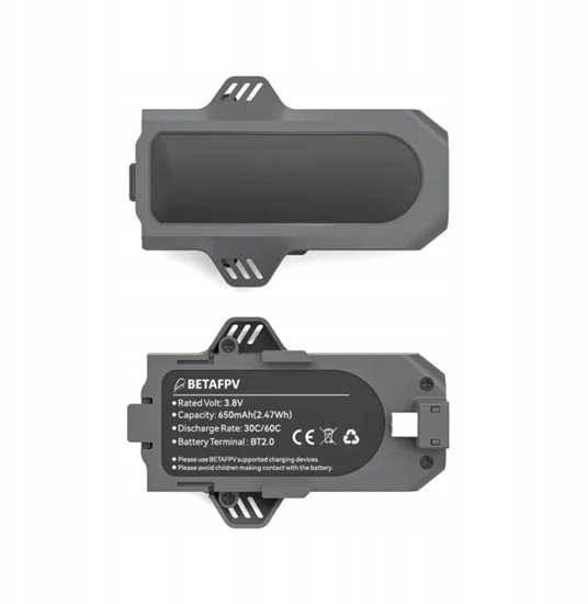 Picture of BetaFPV Aquila16 65C 650mAh 2-pack | Zestaw baterii do drona Aquila16 | 3.8V, 650mAh