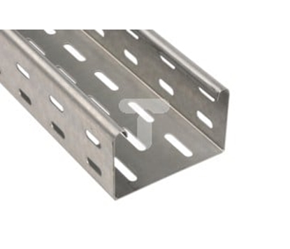 Attēls no Bettermann Korytko kablowe perforowane 100x60 grubo 1mm MKS 610 FS 6055109 /3m/