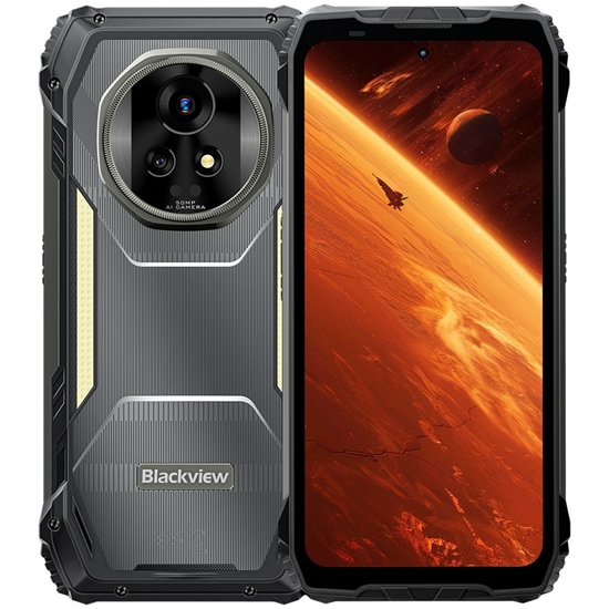 Picture of Blackview Blackview XPLORE 2 Rugged Phone 6.73 inch AMOLED 3200x1440 120Hz 12/256Gb MT 8300 Octa-Core 3.35GHz 50MP Front 50+20MP Rear Cam Night Vision 457LUM light TUV Low Blue Light Cert UL94 HB WiFi6E -20 to+60 20000mAh MIL-STD-810H Black Black