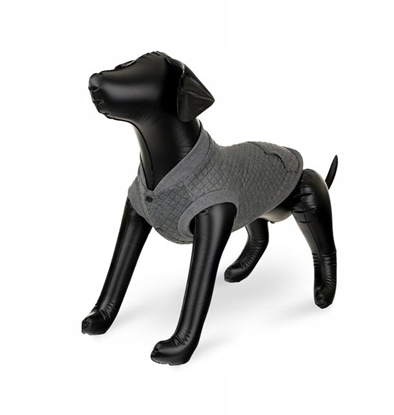 Attēls no Bluza, dla psa, szara, pikowana, rozmiar 7XL, 80