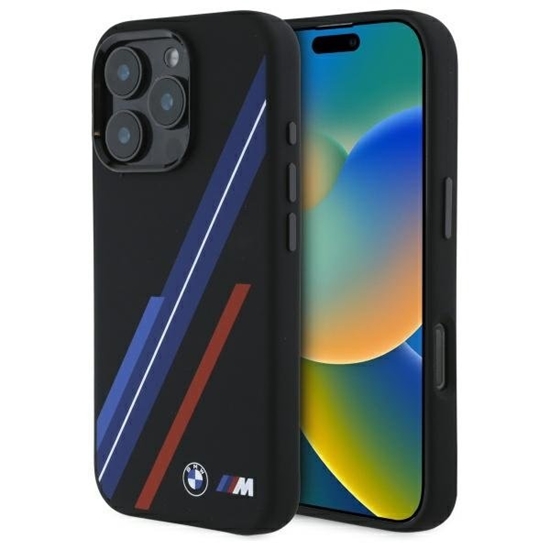 Изображение BMW BMHMP16X23SSPK Silicone Case for Apple iPhone 16 Pro Max