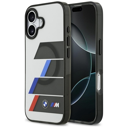 Изображение BMW M IML Metal Buttons Tricolor Lines MagSafe Case for Apple iPhone 17
