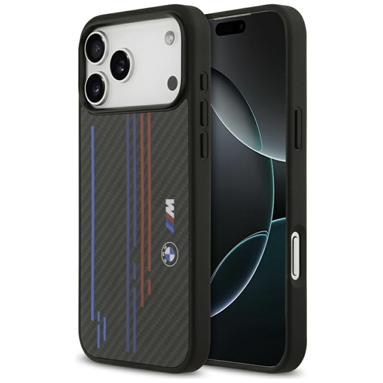 Изображение BMW M Kevlar Lines & Logo MagSafe Case for Apple iPhone 17 Pro Max
