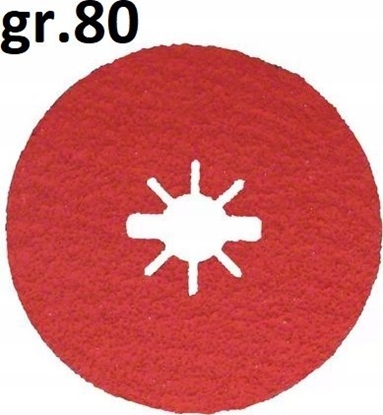 Attēls no Bosch Bosch X-LOCK fiber disc R780 Best for Metal and Inox, 125mm, grinding disc (O 125mm, K 80)