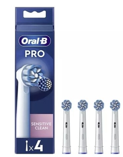 Picture of Braun Oral-B Sensitive Clean PRO Extra brushes 4pcs