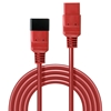 Picture of CABLE POWER IEC EXTENSION 3M/RED 30125 LINDY