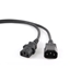 Picture of Cablexpert | PC-189-VDE power extension cable 1.8 meter | Black C14 coupler | C14 coupler