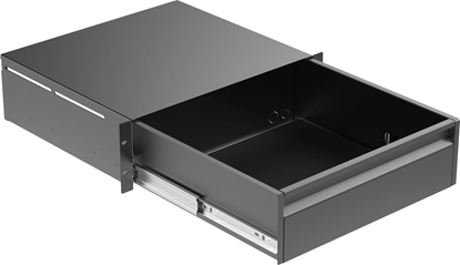 Изображение Caymon CAYMON RD320/B Szuflada do szaf rack 19" 3U, wersja czarna