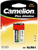 Изображение Camelion | 6LF22-BP1 | 9V/6LR61 | Plus Alkaline 6LR61 | 1 pc(s)