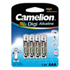 Picture of Camelion | LR03-BP4DG | AAA/LR03 | Digi Alkaline | 4 pc(s)
