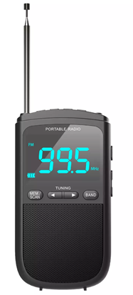 Attēls no Mini Radio przenoścne FM/AM CR1905
