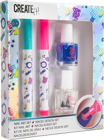 Picture of Canenco Create it! Zestaw do paznokci #2 lakiery i markery