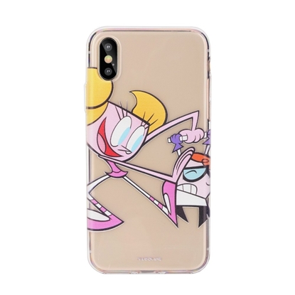 Picture of Cartoon Network Dexter Silicone Case for Apple iPhone XS Max Dexter with Dee Dee