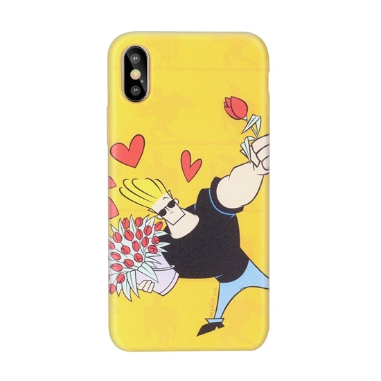 Изображение Cartoon Network Johnny Bravo Silicone Case for Apple iPhone X / XS Love
