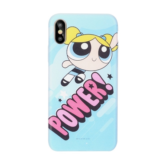 Изображение Cartoon Network The Powerpuff Girls Silicone Case for Apple iPhone XS Max Bubbles Power