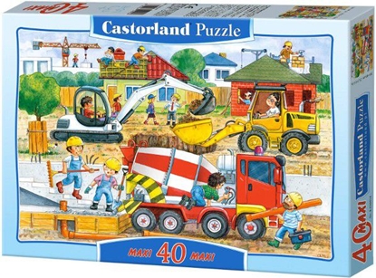 Изображение Castorland CASTOR 40 EL. MAXI Budowa - 040018