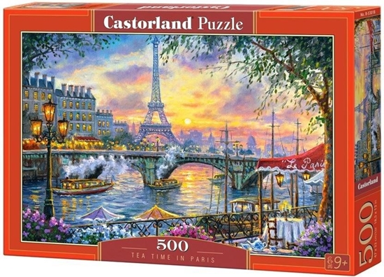 Picture of Castorland Puzzle 500 Tea Time in Paris