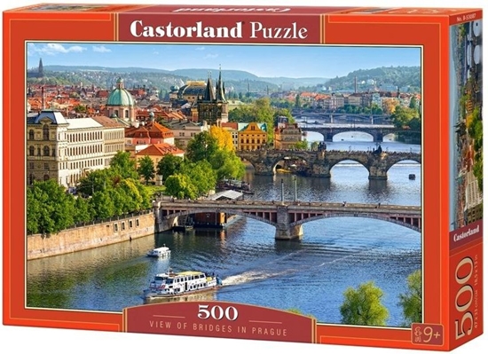 Picture of Castorland Puzzle 500 View of Bridges in Prague