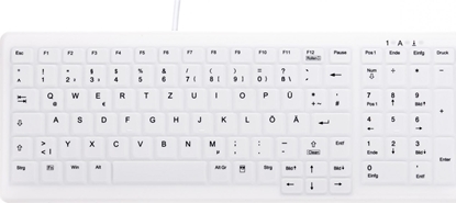 Attēls no Cherry AK-C7000 tastatūra Medicīnisks USB QWERTZ Vācu Balts