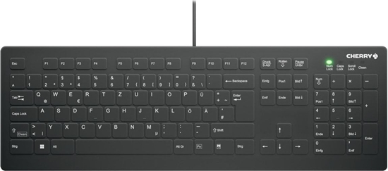 Picture of Cherry AK-C8112 tastatūra Medicīnisks USB QWERTZ Vācu Melns