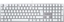Attēls no Cherry KC 200 MX tastatūra Universāls USB QWERTZ Vācu Sudrabs, Balts