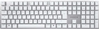 Picture of Cherry KC 200 MX tastatūra Universāls USB QWERTZ Vācu Sudrabs, Balts