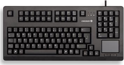 Изображение Cherry TouchBoard G80-11900 tastatūra Universāls USB AZERTY Franču Melns