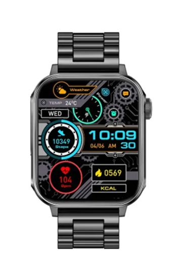 Изображение Colmi P80 Smartwatch Steel Black