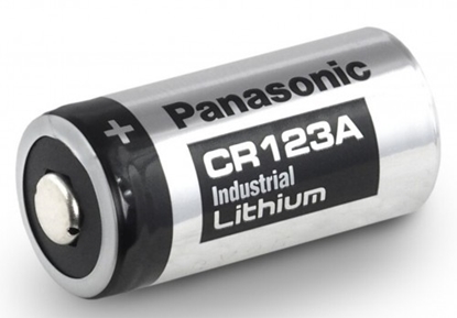 Picture of CR123A baterijas Panasonic Industrial 1550mAh litija bez iepakojuma 1 gb.