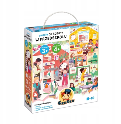 Picture of CzuCzu Puzzle Co robimy w przedszkolu 94027
