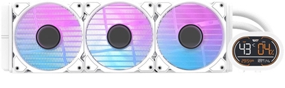 Picture of darkFlash DH360D Procesor Chodnica cieczy all-in-one 12 cm Biay 1 szt.