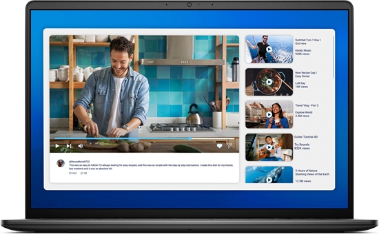 Picture of DELL NTB 16 DC16250/C5-120U/16GB/512GB SSD/16" FHD+ /Integrated/FgrPr/3 Cell/65W/WLAN/Backlit Kb/W11 Pro/3Y PS NBD