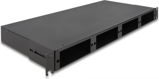 Picture of Delock 19″ Fiber Optic HD (High Density) Patch Panel 1U black