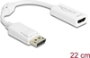 Picture of Delock Adapter DisplayPort 1.1 male > HDMI female Passive white