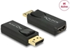 Picture of Delock Adapter DisplayPort 1.2 male > HDMI female 4K Active black