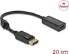 Picture of Delock Adapter DisplayPort 1.2 male to HDMI female 4K Passive black