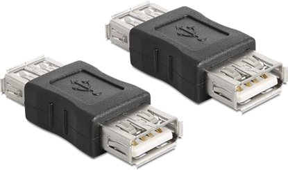 Изображение Delock Adapter Gender Changer USB-A female - USB-A female