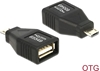 Изображение Delock Adapter USB Micro B male > USB 2.0 female OTG full covered
