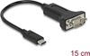 Изображение Delock Adapter USB Type-C™ > 1 x Serial DB9 RS-232