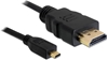 Picture of Delock Cable High Speed HDMI with Ethernet A male > Micro-D male 2 m