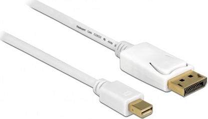 Picture of Delock Cable Mini DisplayPort 1.2 male > DisplayPort male 4K 60 Hz 3.0 m
