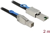 Изображение Delock Cable Mini SAS HD SFF-8644 > Mini SAS SFF-8088 2 m