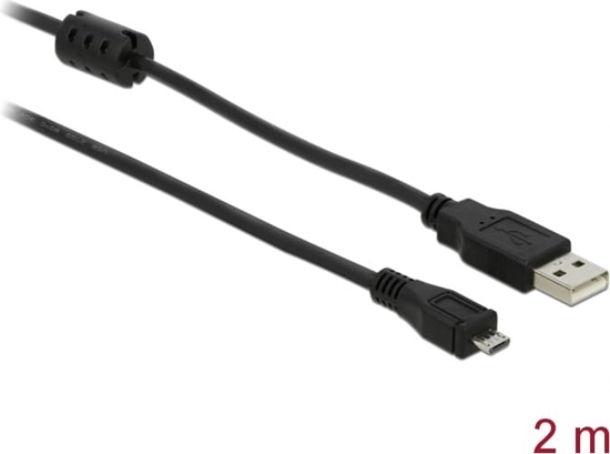 Picture of Delock Cable USB2.0 -A male to USB- micro B male 2m