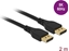 Picture of Delock DisplayPort cable 8K 60 Hz 2 m DP 8K certified without latch